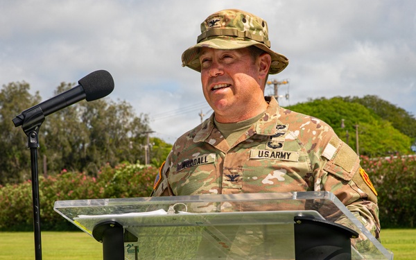 25th Division Sustainment Troops Battalion Change of Command Ceremony