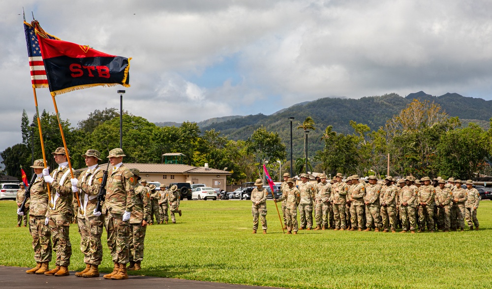 25th Division Sustainment Troops Battalion Change of Command Ceremony