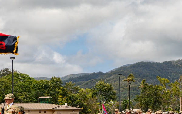 25th Division Sustainment Troops Battalion Change of Command Ceremony