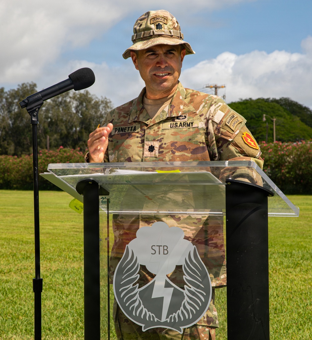 25th Division Sustainment Troops Battalion Change of Command Ceremony