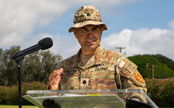 25th Division Sustainment Troops Battalion Change of Command Ceremony