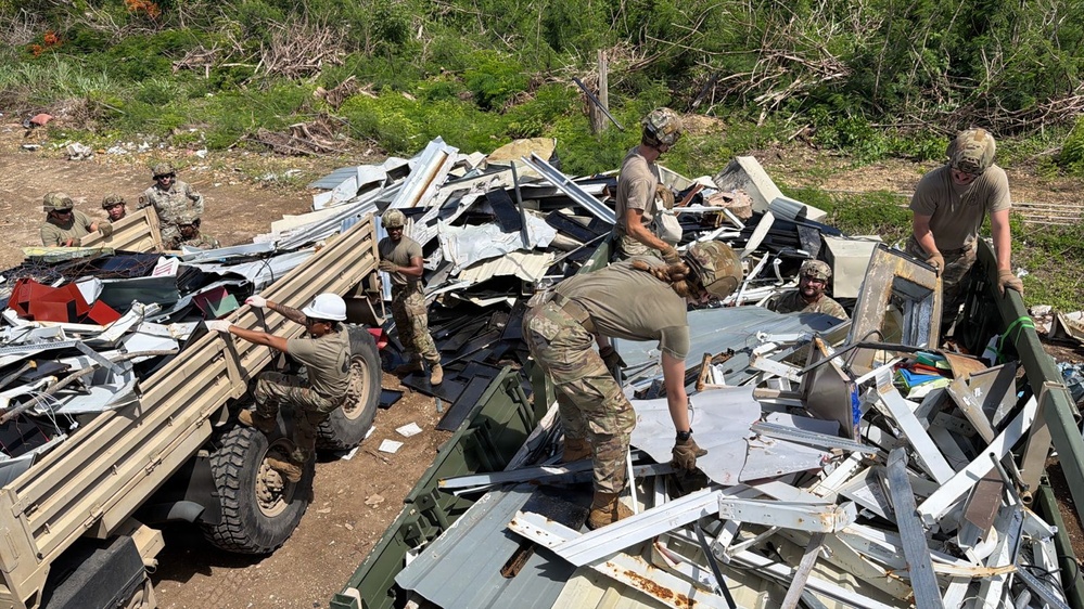 9th Mission Support Command Wraps Up Relief Mission in Saipan After Super Typhoon Sinlaku