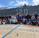 USS Carl M. Levin hosts Texas-area JROTC