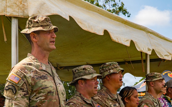 25th Division Sustainment Troops Battalion Change of Command Ceremony