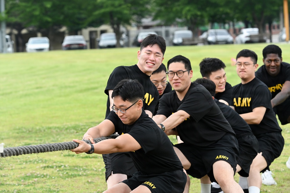 KATUSA Friendship Week 2026 tug of war competition