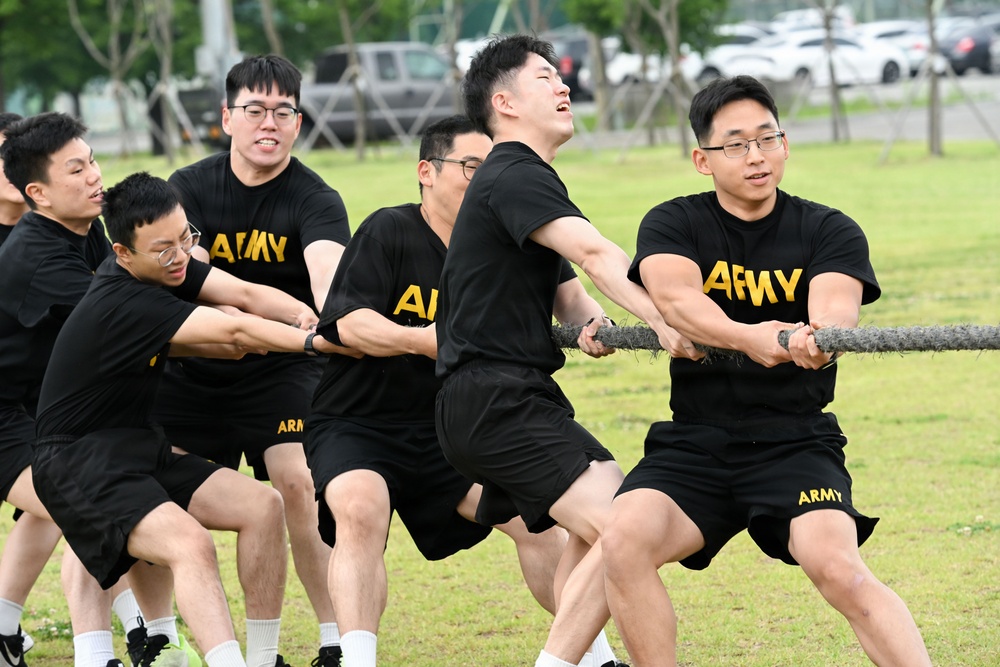 KATUSA Friendship Week 2026 tug of war competition