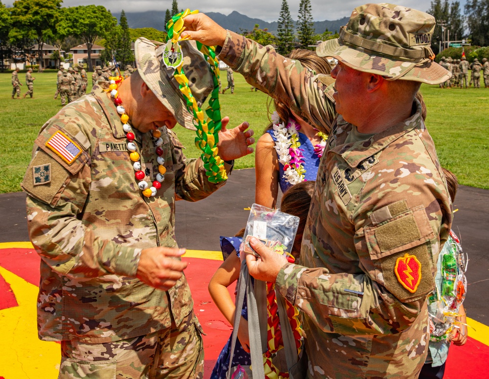 25th Division Sustainment Troops Battalion Change of Command Ceremony