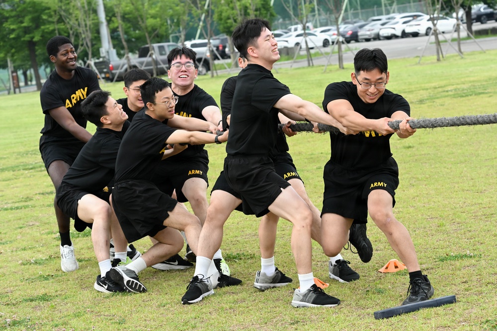 KATUSA Friendship Week 2026 tug of war competition