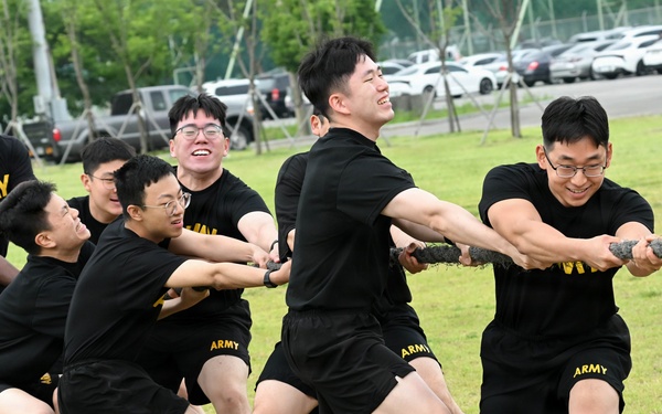 KATUSA Friendship Week 2026 tug of war competition