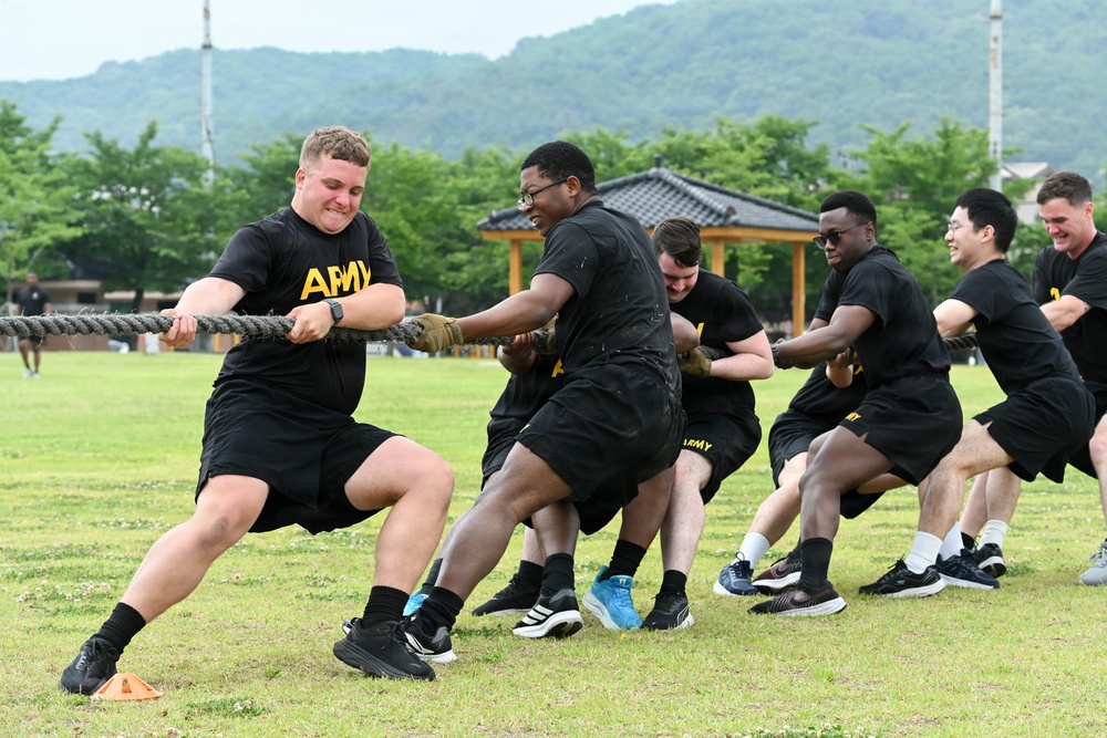 KATUSA Friendship Week 2026 tug of war competition