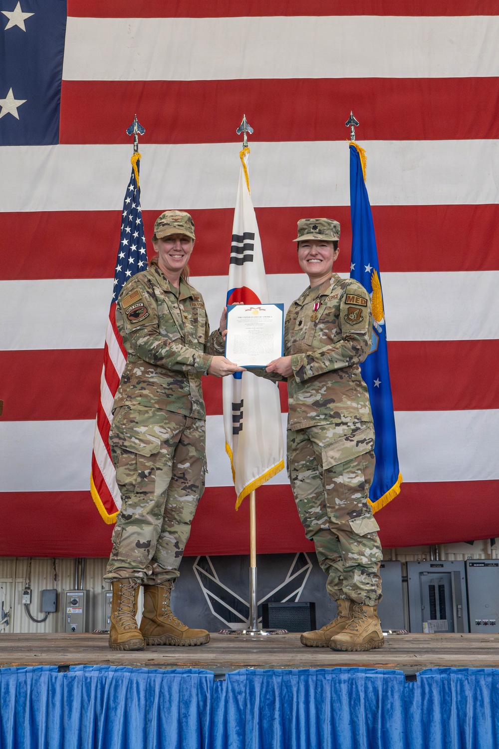 8th Operational Medical Readiness Squadron welcomes new commander