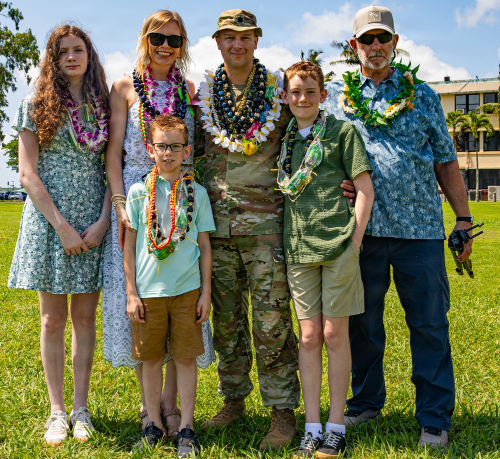 25th Division Sustainment Troops Battalion Change of Command Ceremony