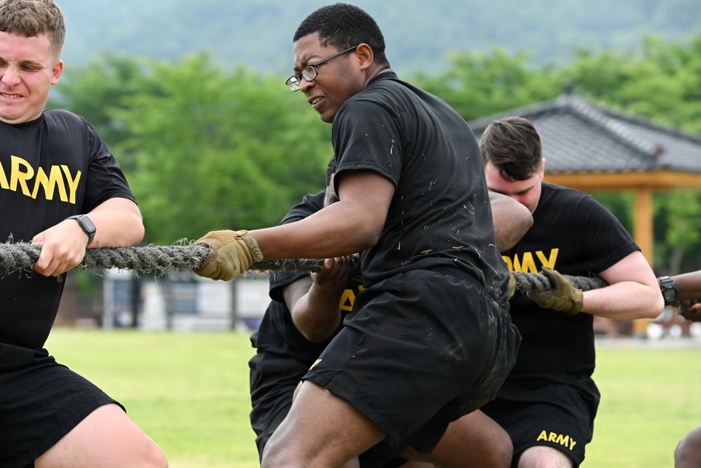 KATUSA Friendship Week 2026 tug of war competition