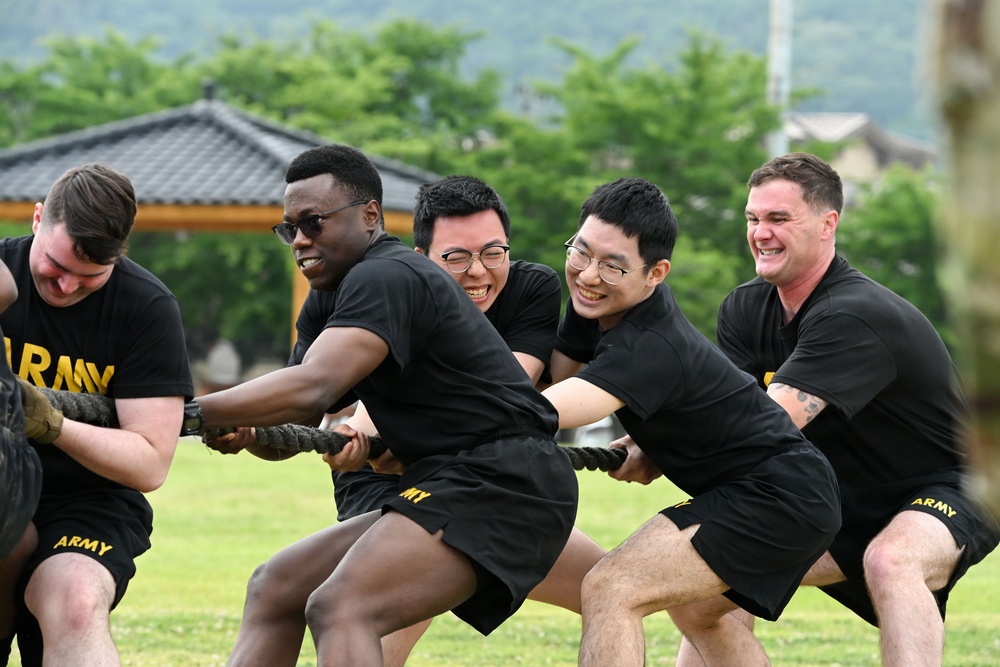 KATUSA Friendship Week 2026 tug of war competition