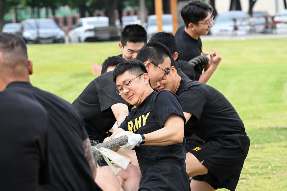 KATUSA Friendship Week 2026 tug of war competition