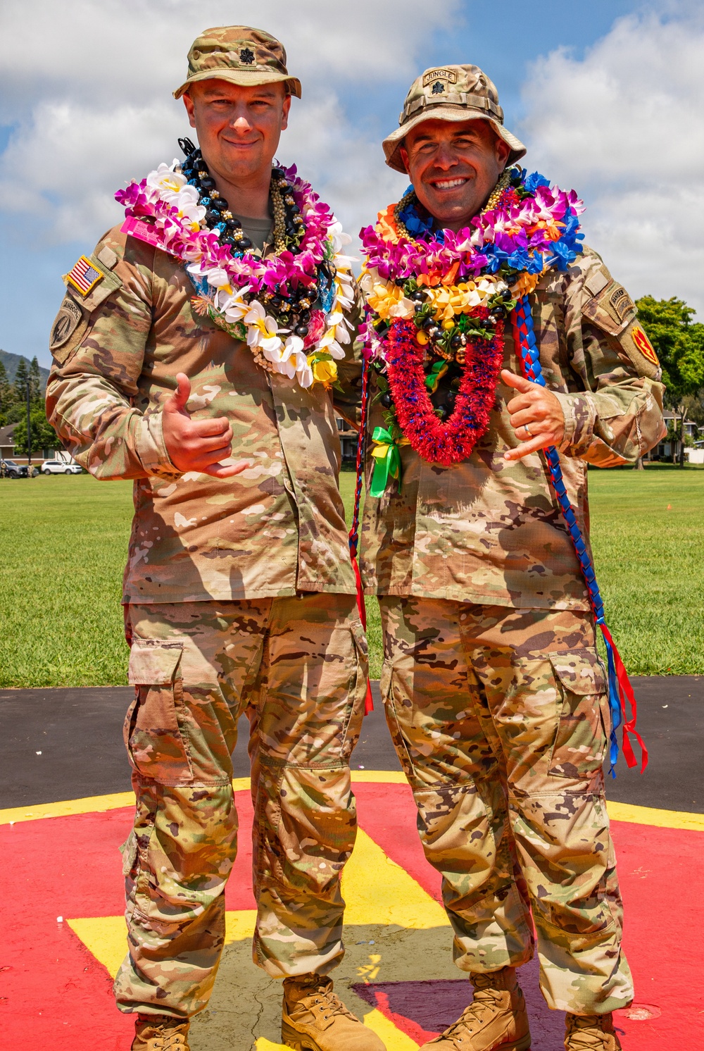 25th Division Sustainment Troops Battalion Change of Command Ceremony