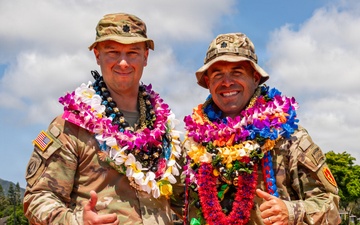 25th Division Sustainment Troops Battalion Change of Command Ceremony