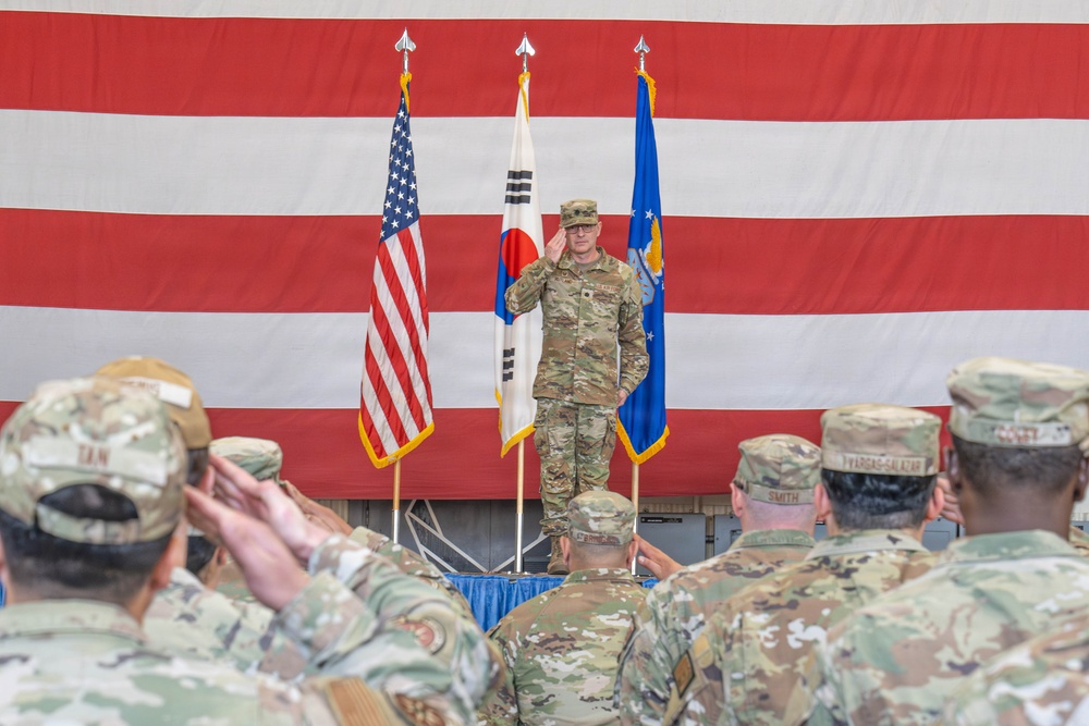 8th Operational Medical Readiness Squadron welcomes new commander