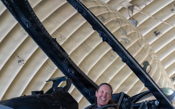 Wolf 66 takes her last flight as the 8th FW CC