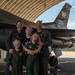 Wolf 66 takes her last flight as the 8th FW CC