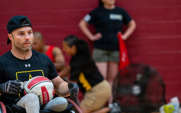 Team Army Rugby Practice