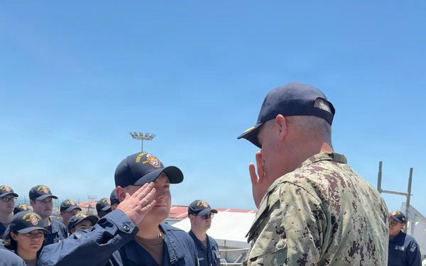 Naval Surface Force Atlantic (SURFLANT) visits USS PAUL IGNATIUS (DDG 117)