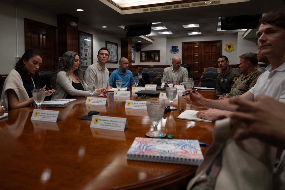 MOFA, congressional staff visit Kadena Air Base