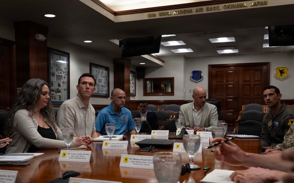MOFA, congressional staff visit Kadena Air Base