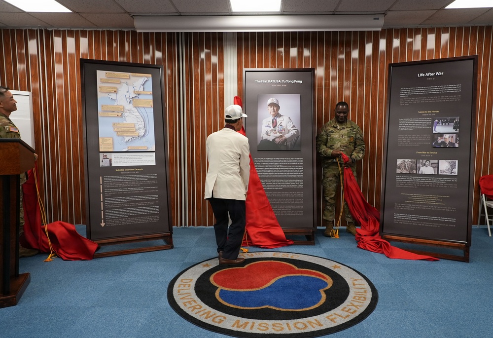 First KATUSA unveils his panel