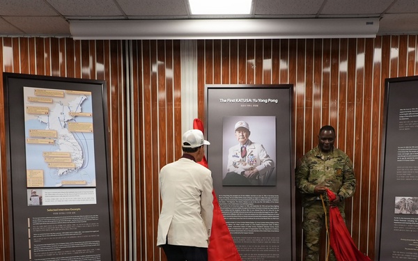 First KATUSA unveils his panel