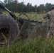 U.S. Marines repair roads in the Baltics