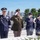 Allies salute together during memorial ceremony tribute Allies salute together during memorial ceremony tribute
