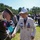 Korean War veteran receives greetings during memorial ceremony Korean War veteran receives greetings during memorial ceremony
