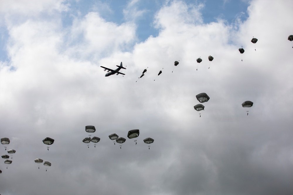 D-Day 82 Iron Mike Paratrooper Jump