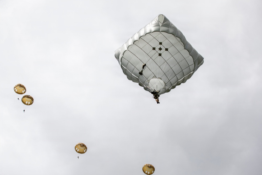 D-Day 82 Iron Mike Paratrooper Jump