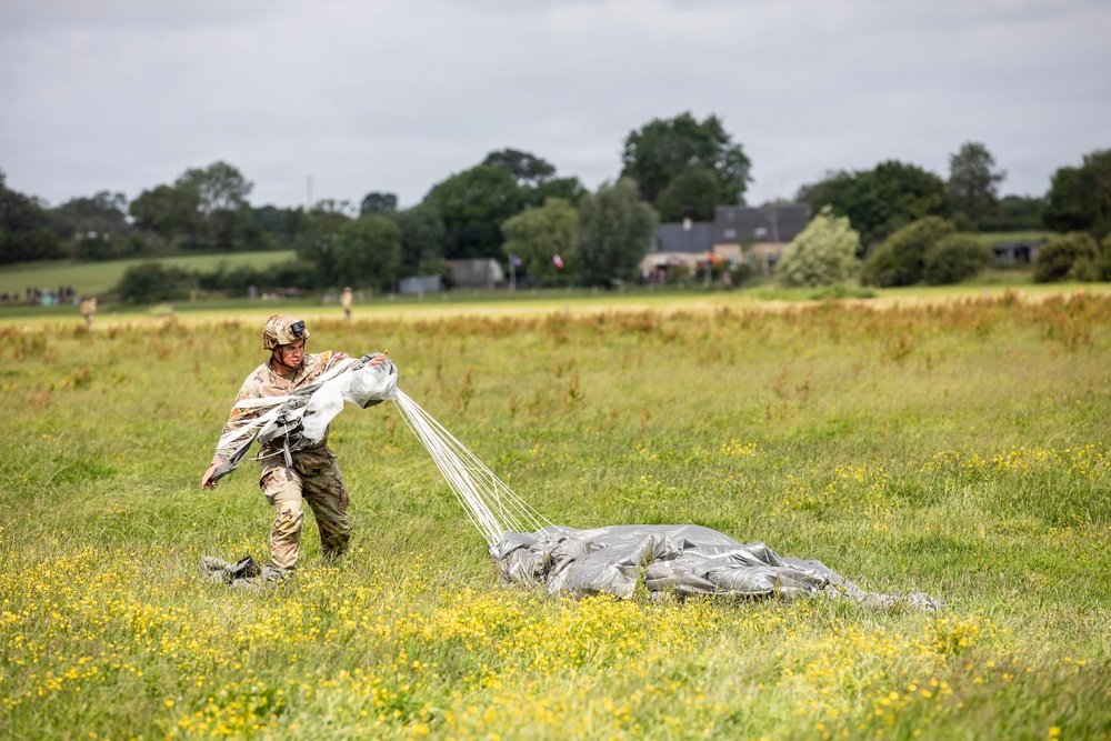 D-Day 82 Iron Mike Paratrooper Jump