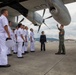 JMSDF Cadets Tour VMGR-152 KC-130J Aircraft at MCAS Iwakuni