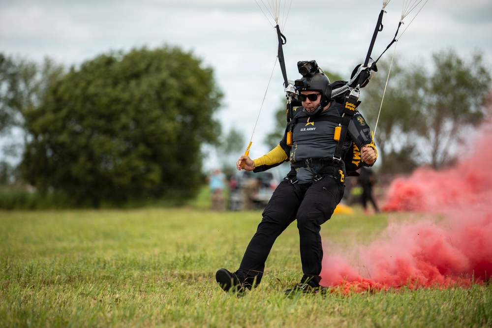 D-Day 82 Iron Mike Paratrooper Jump