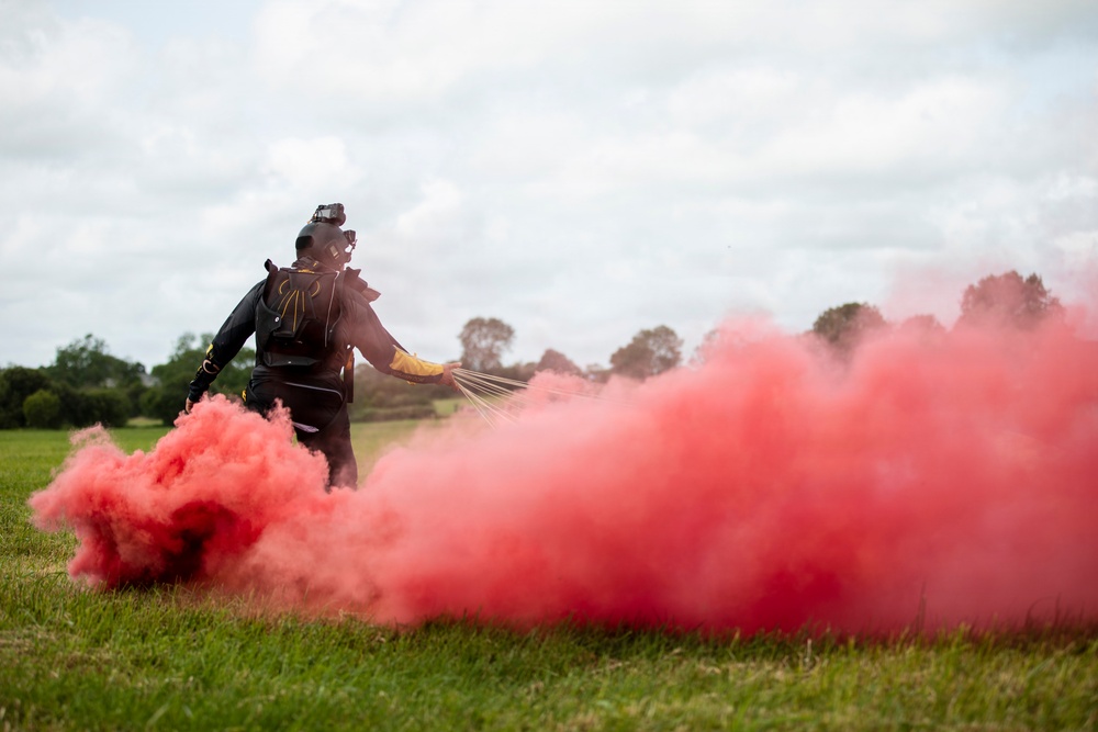 D-Day 82 Iron Mike Paratrooper Jump