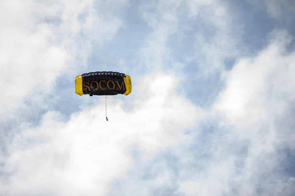 D-Day 82 Iron Mike Paratrooper Jump