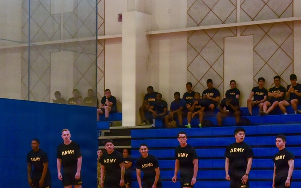 Dodgeball during KATUSA Friendship Week
