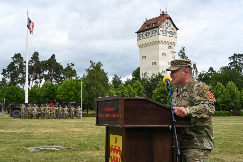 1-77 FAR Change of Command