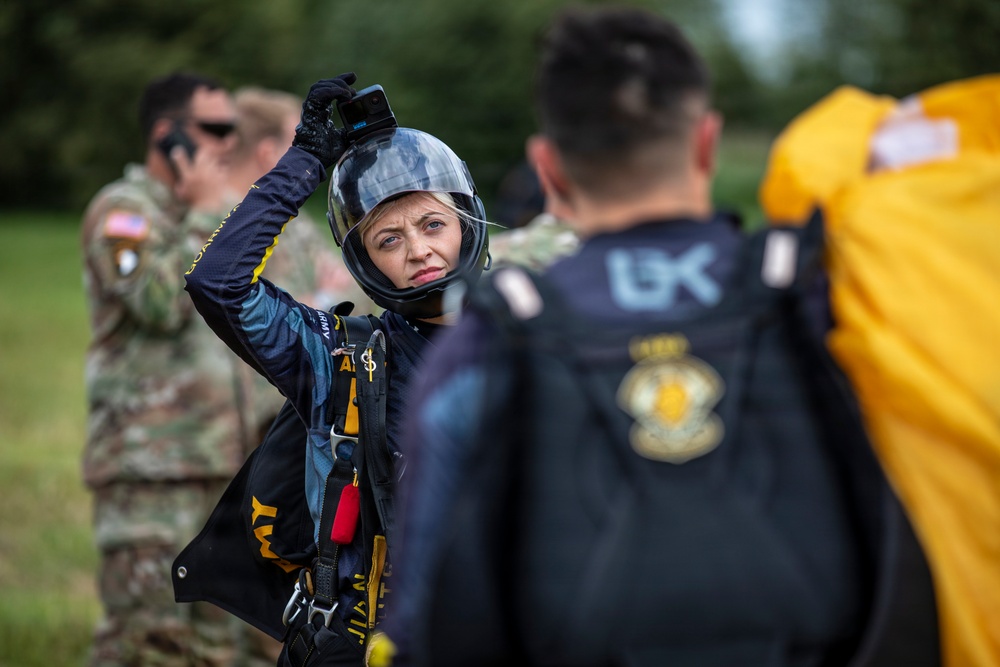 D-Day 82 Iron Mike Paratrooper Jump