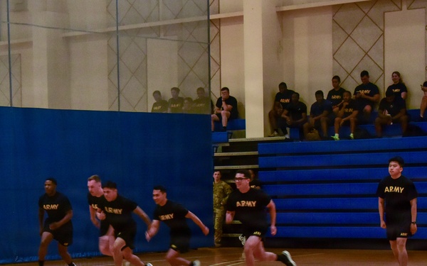 Dodgeball during KATUSA Friendship Week