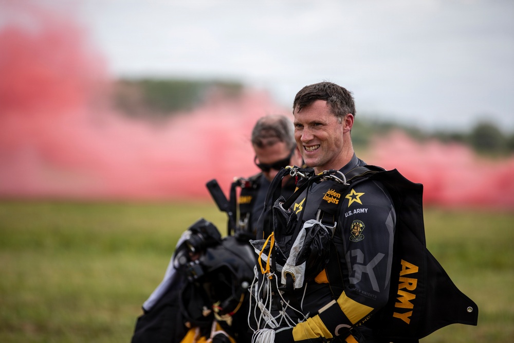 D-Day 82 Iron Mike Paratrooper Jump