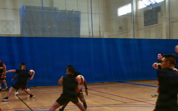 Dodgeball during KATUSA Friendship Week