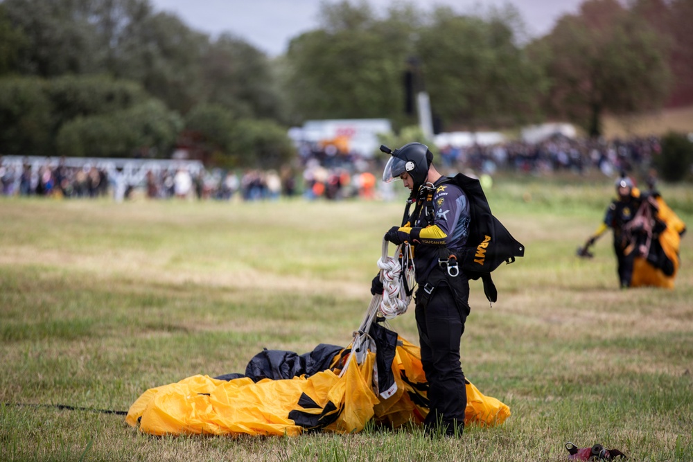 D-Day 82 Iron Mike Paratrooper Jump