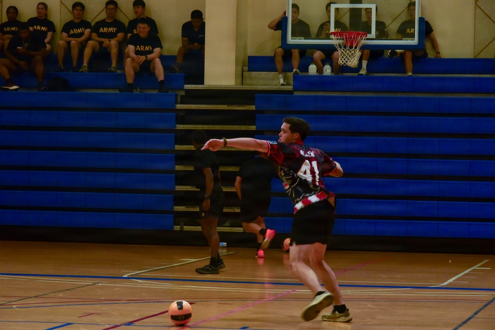 Dodgeball during KATUSA Friendship Week
