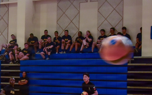 Dodgeball during KATUSA Friendship Week