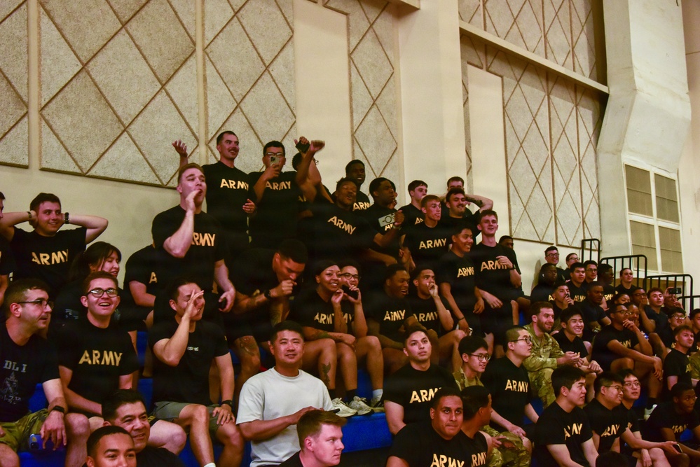 Dodgeball during KATUSA Friendship Week